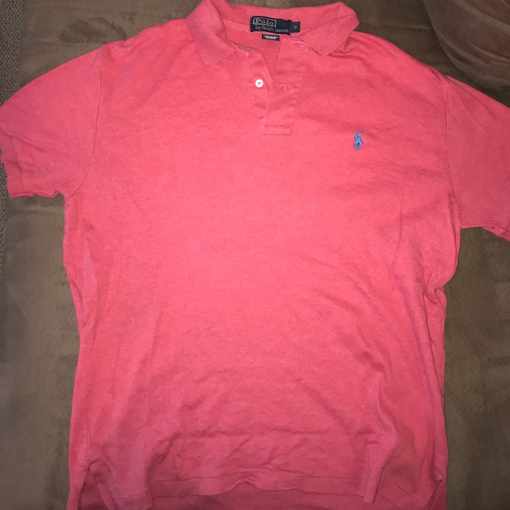 Men's Polo Shirt in Pink